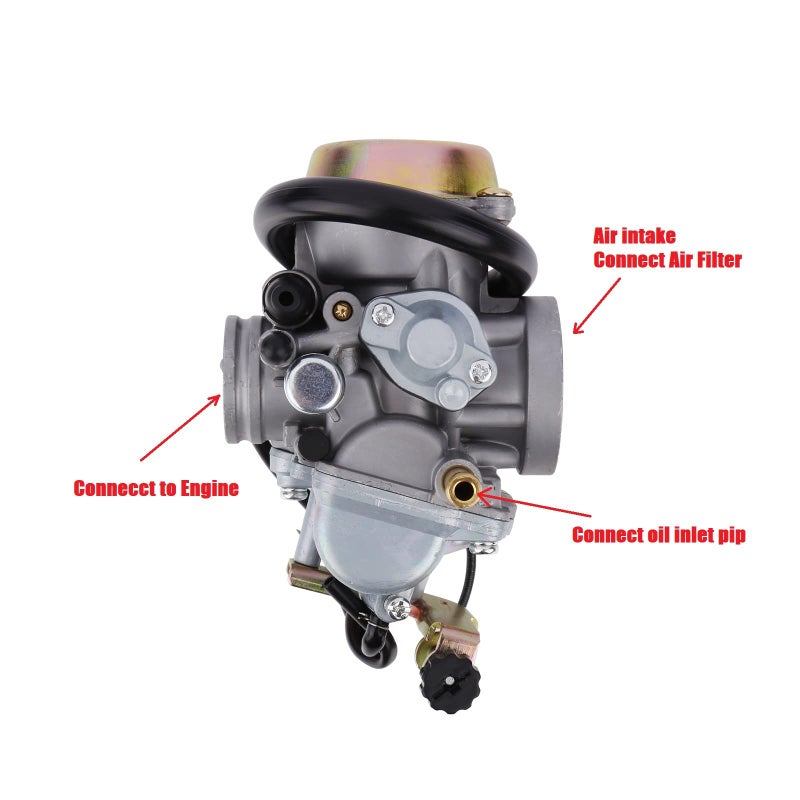 MINSTAR Ozark 250 Carburetor Fits Suzuki LT-F250 Ozark 2002-2009 2012-2014  LT-Z250 QuadSport Z 2004-2009  Replace# 13200-21G10 13200-05G22 - Image 4